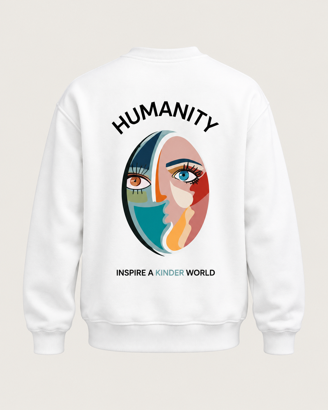 Humanity Unisex Longsleeve Jumper - Image 3